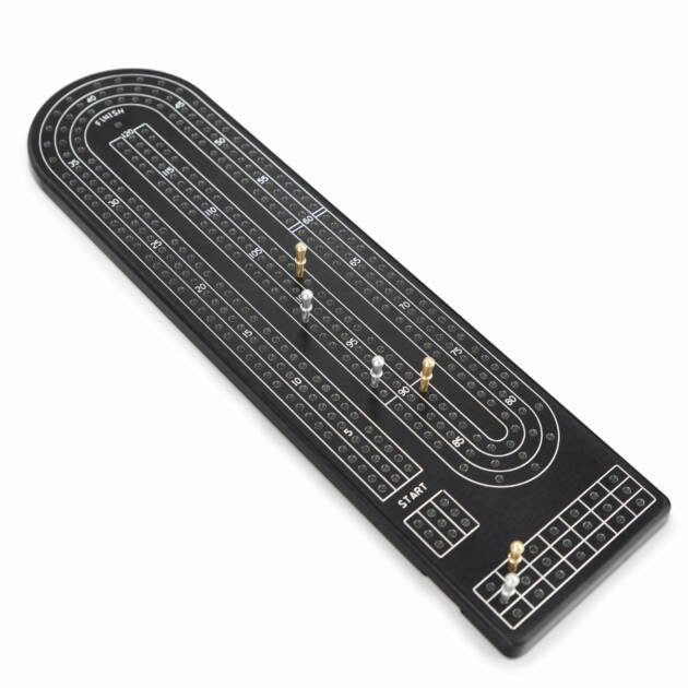 3 Track Anodized Aluminum Cribbage Board